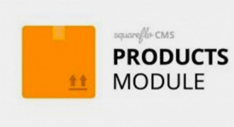 How to use the "Products" module in Squareflo's CMS
